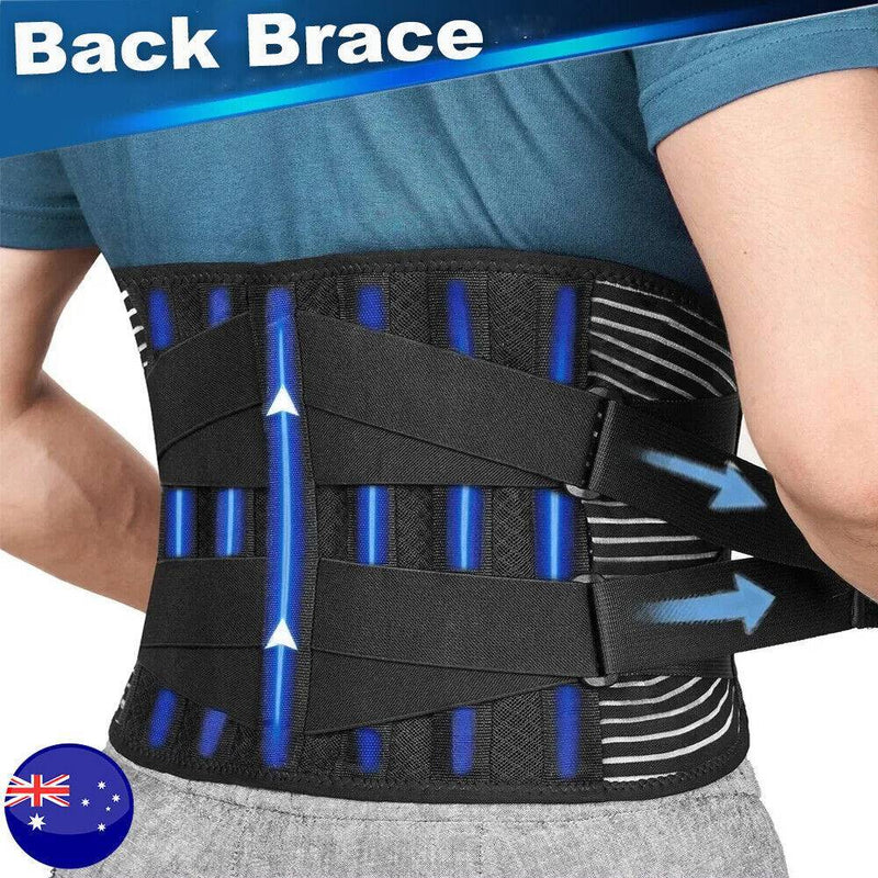 Lumbar Lower Back Support Brace Pain Relief Posture Orthosis Waist Belt Therapy