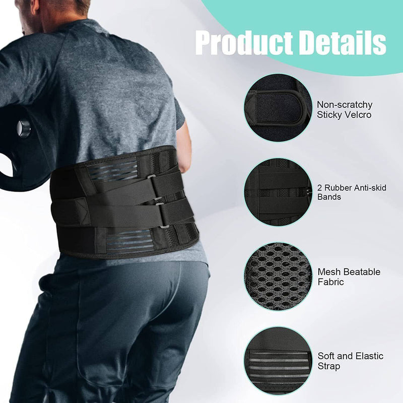 Lumbar Lower Back Support Brace Pain Relief Posture Orthosis Waist Belt Therapy