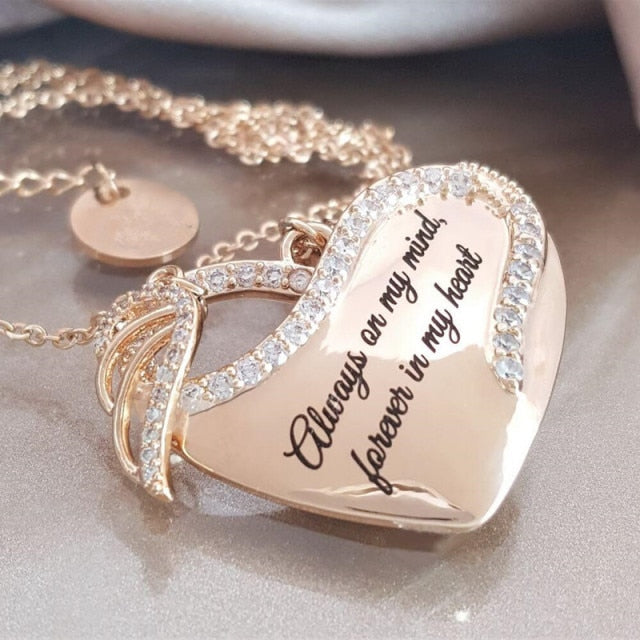 Woman's Love Shape Necklace