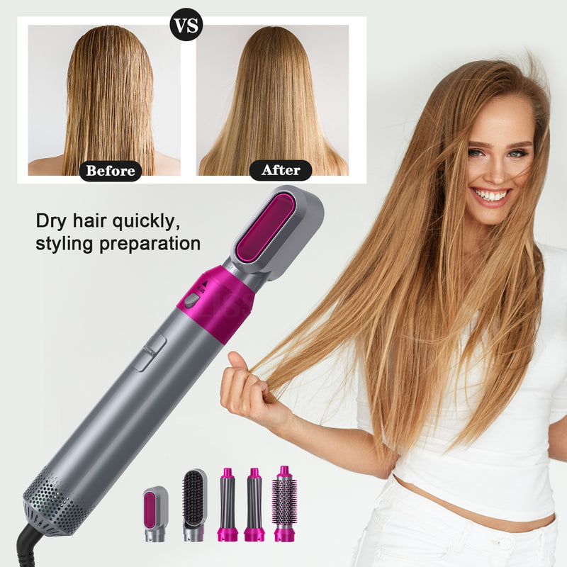 Multi Functional 5 In1 Hair Dryer