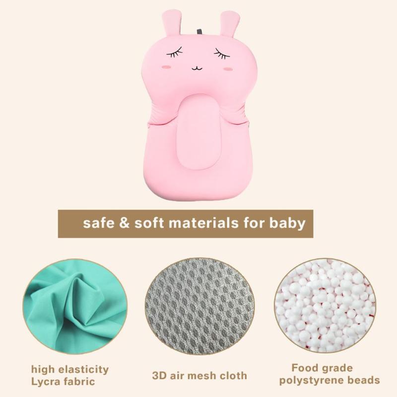 Newborn infant Seat Bath Mat