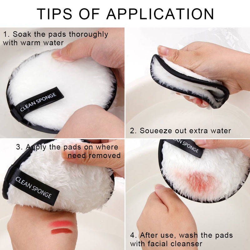 Makeup Remover Pads Microfiber