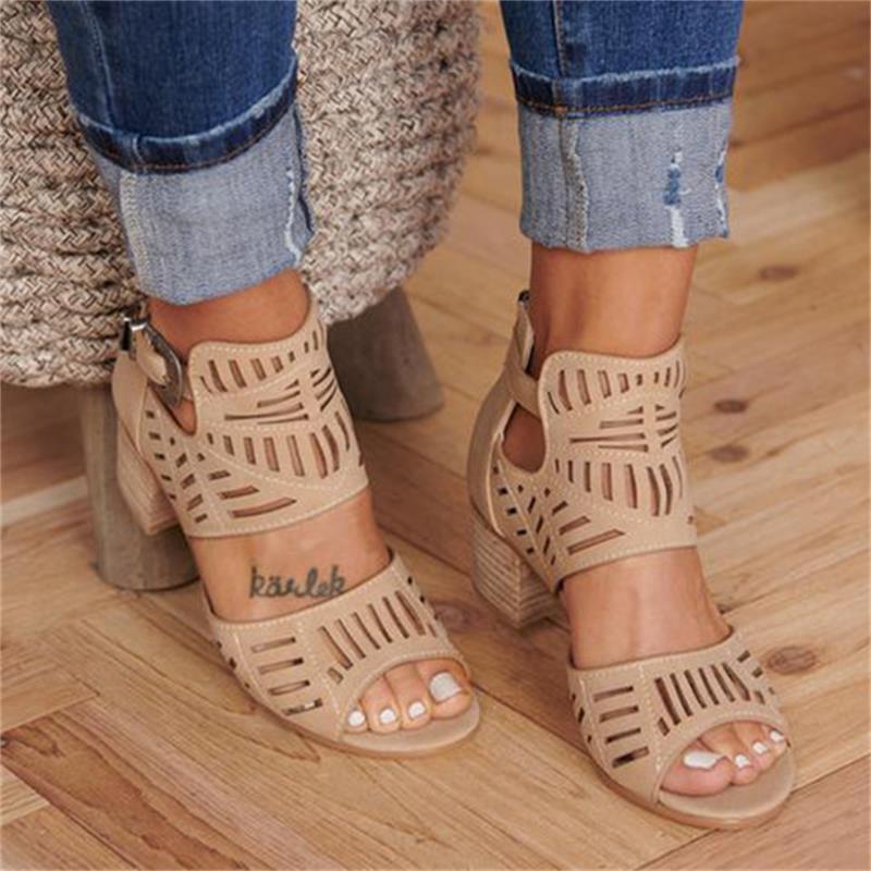 Women’s Vintage Hollow Out Sandals