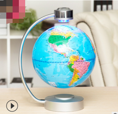 8 inch globe magnetic suspension office decoration