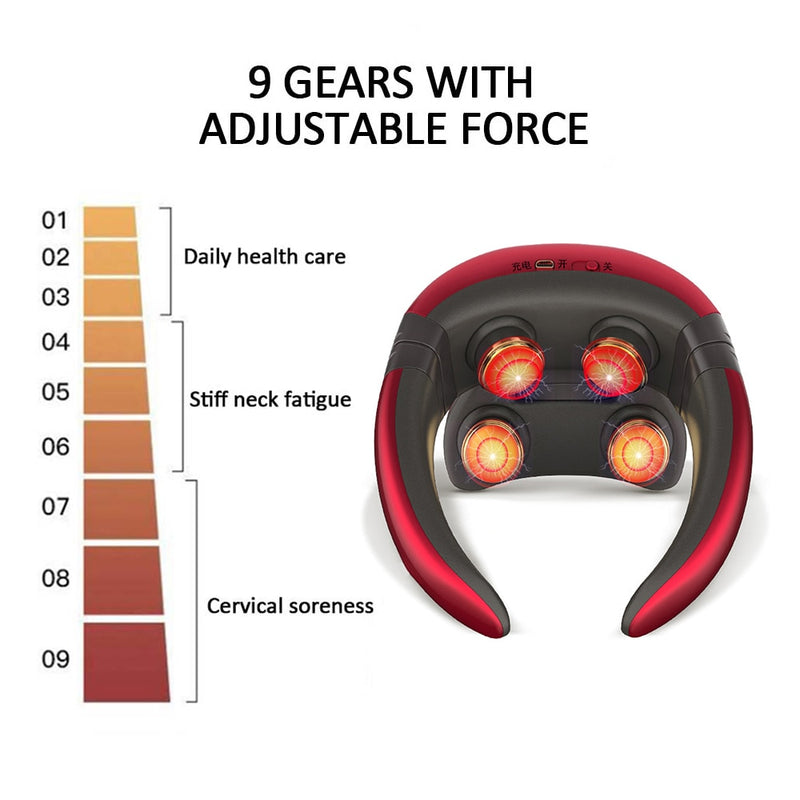 Smart Electric Neck and Shoulder Massager