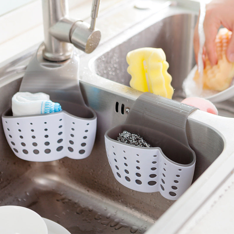 Double-sided kitchen organizer