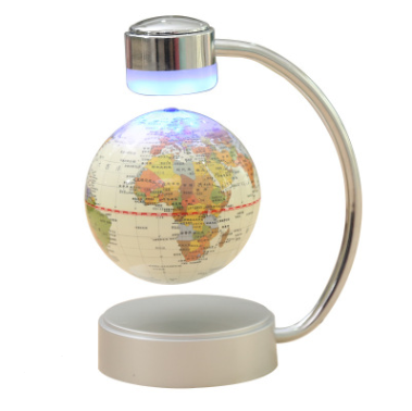 8 inch globe magnetic suspension office decoration