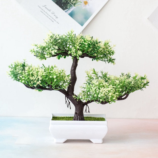 Artificial Bonsai Small Tree For Home Decoration