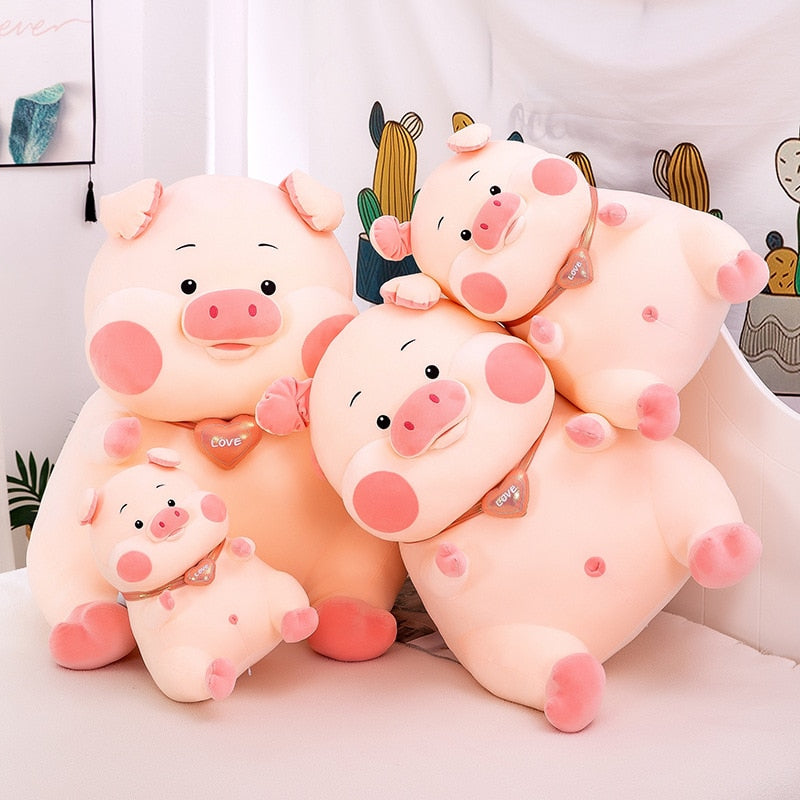 80CM Cute Soft Pig  Toys Girlfriend Gifts