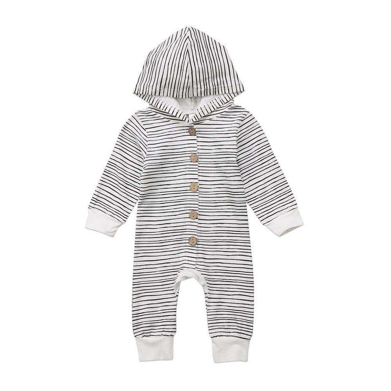 0-24M Toddler Baby Hooded Romper - globalishoppers