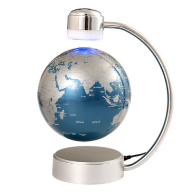 8 inch globe magnetic suspension office decoration