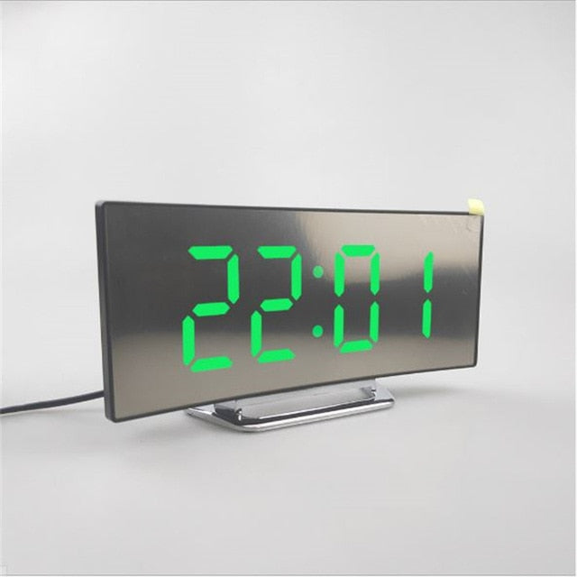 Digital LED Display Alarm Clock