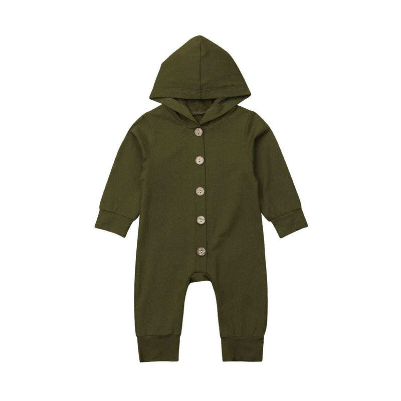 0-24M Toddler Baby Hooded Romper - globalishoppers