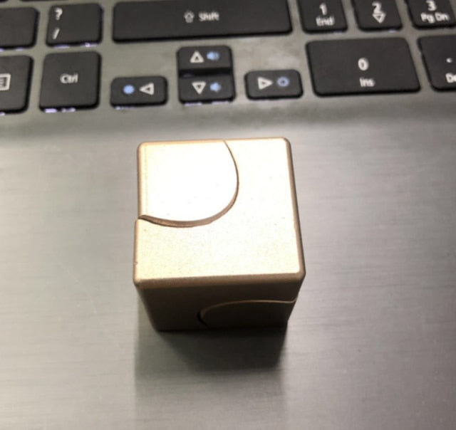 JZH Metal Aluminum Infinity Cube