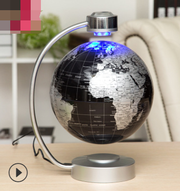 8 inch globe magnetic suspension office decoration