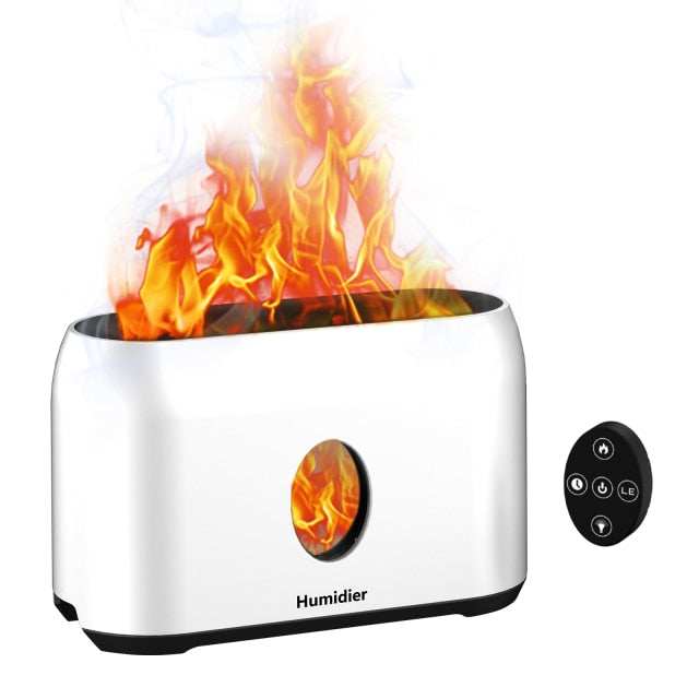 200ml Flame Mist Humidifier - globalishoppers