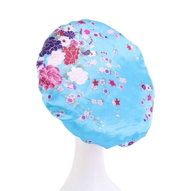 Satin Hair Protection Round Cap