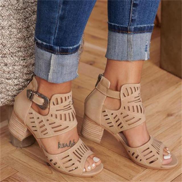 Women’s Vintage Hollow Out Sandals