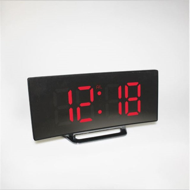 Digital LED Display Alarm Clock