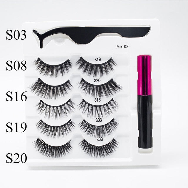 Magnetic False Eyelashes