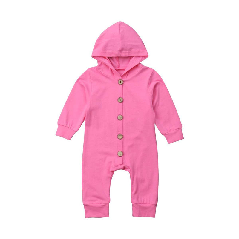 0-24M Toddler Baby Hooded Romper - globalishoppers