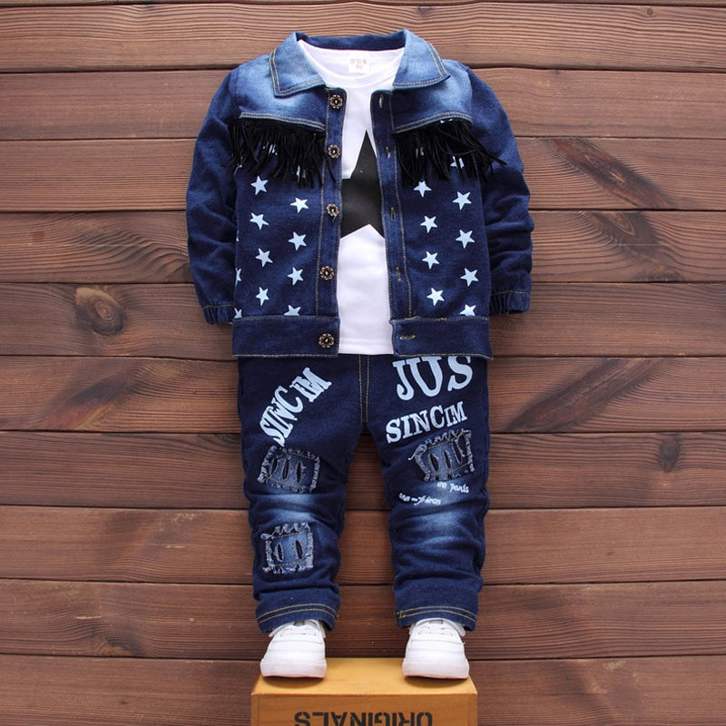 Baby 3-Piece Denim Set