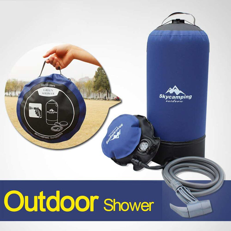 11L PVC Outdoor Inflatable Shower - globalishoppers