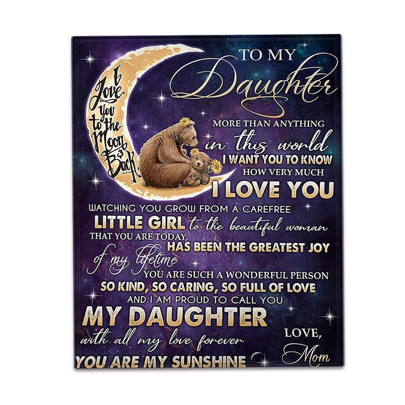 Letters To My Daughter Love Blanket