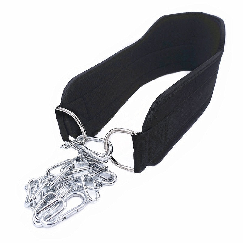 Weight Lifting Belt with Chain