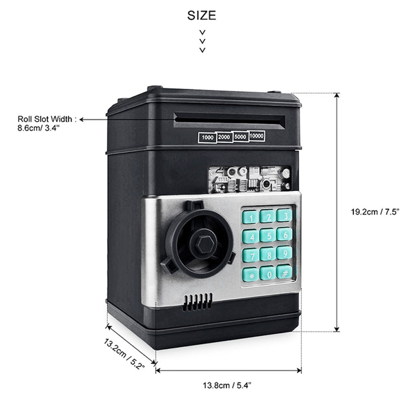 Cash Coins Saving Box