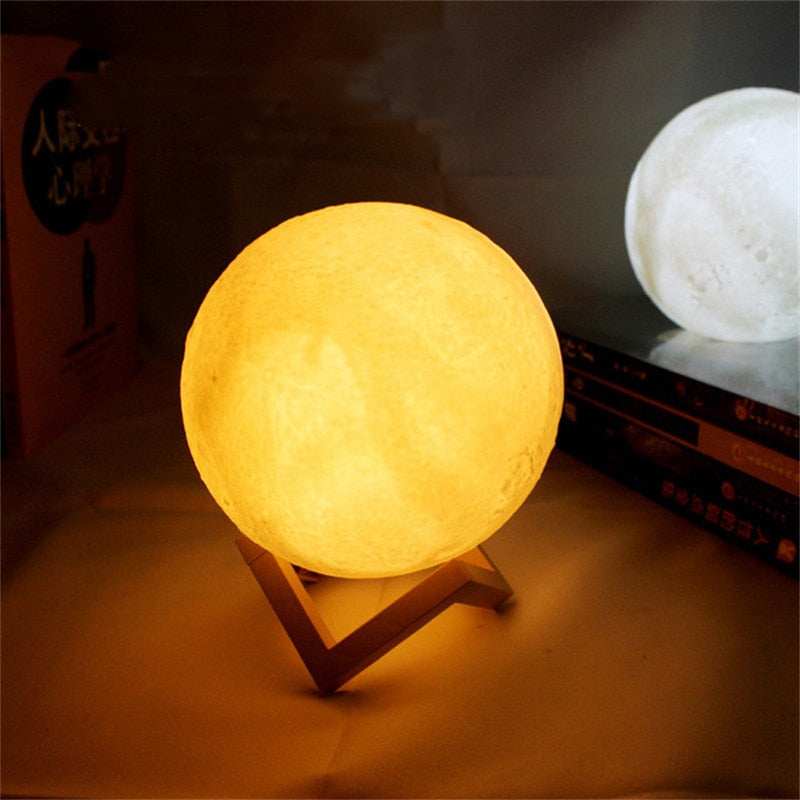 3D LED Moon Lamp - globalishoppers