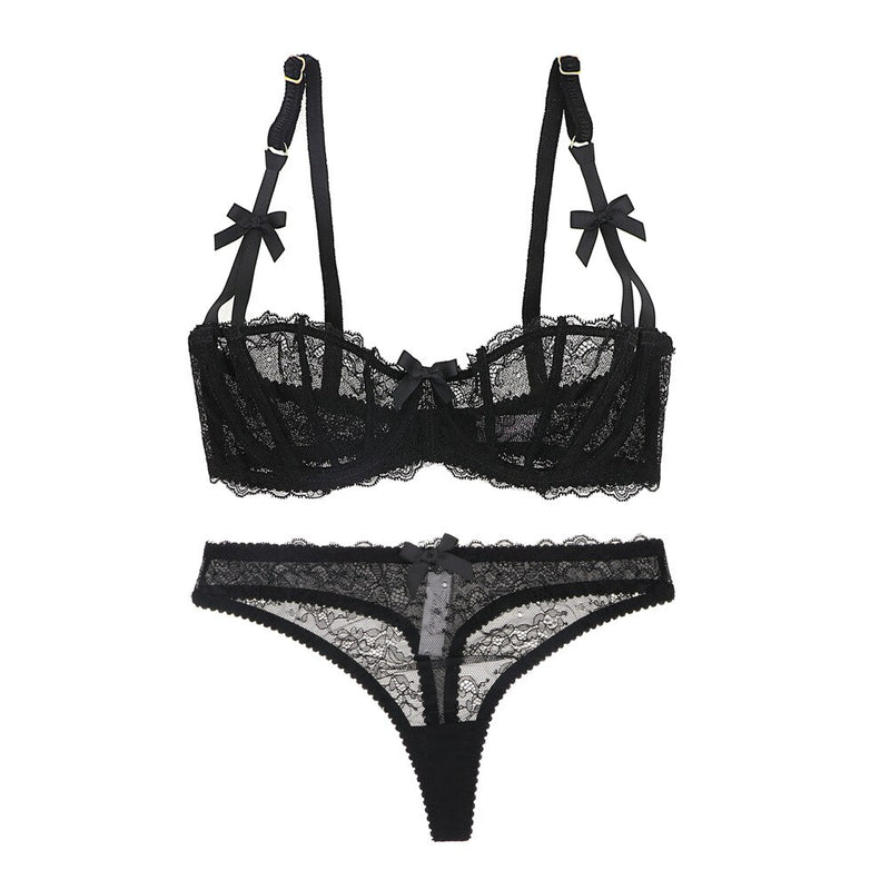 Women Lingerie Floral Lace Bra set