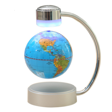 8 inch globe magnetic suspension office decoration