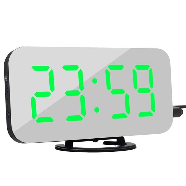 Digital LED Display Alarm Clock