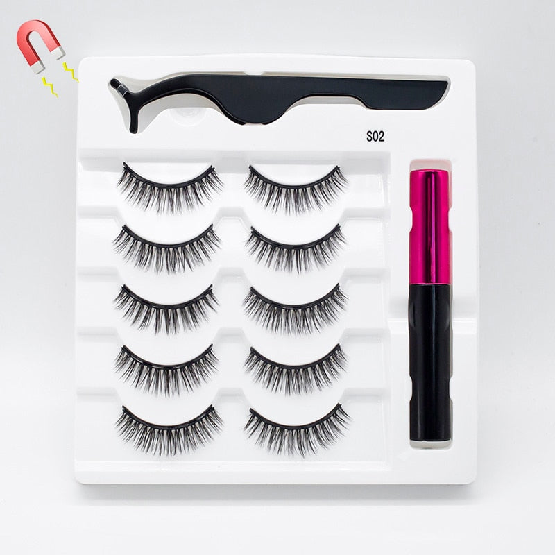 Magnetic False Eyelashes