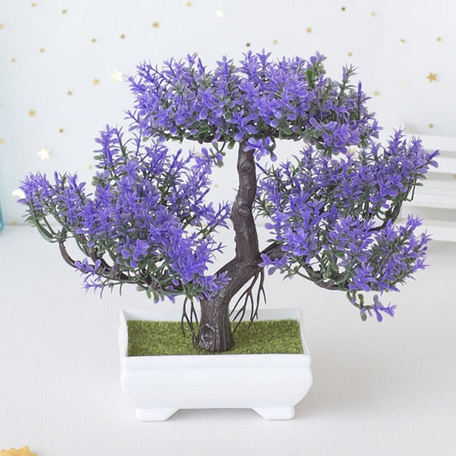 Artificial Bonsai Small Tree For Home Decoration