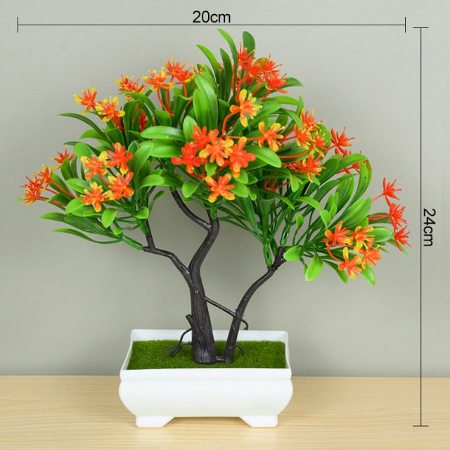 Artificial Bonsai Small Tree For Home Decoration