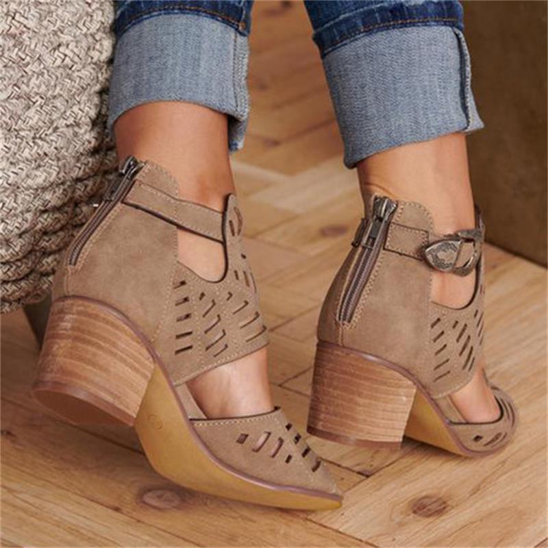 Women’s Vintage Hollow Out Sandals