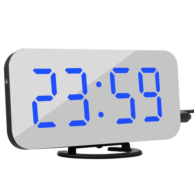 Digital LED Display Alarm Clock