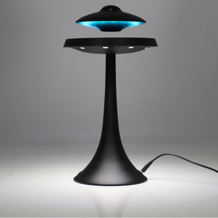 Magnetic Levitating Led Lamp with UFO speaker