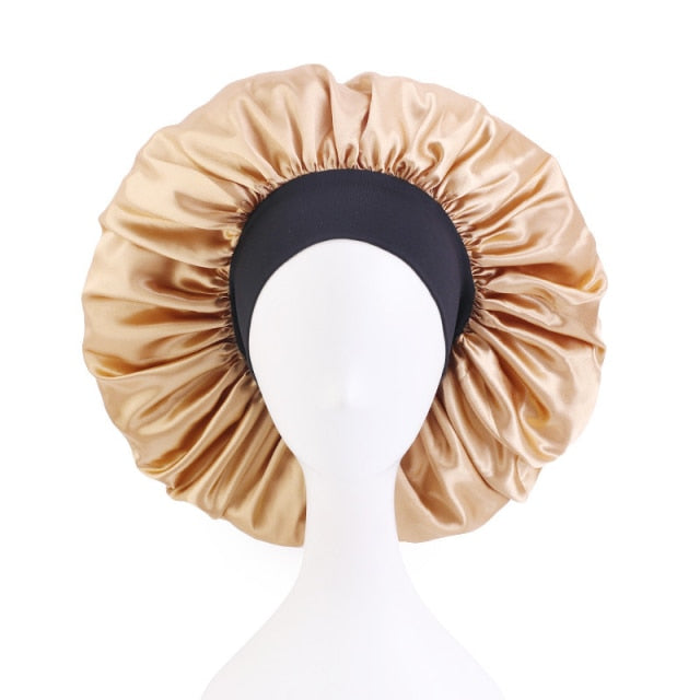 Satin Hair Protection Round Cap