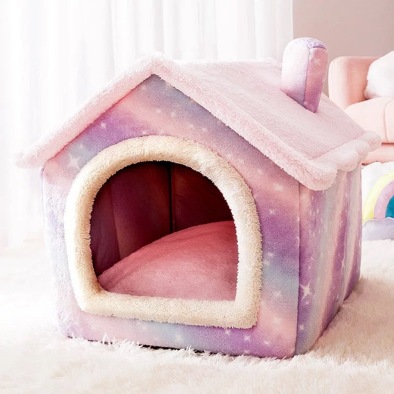 Foldable Deep Sleep Pet Cat House