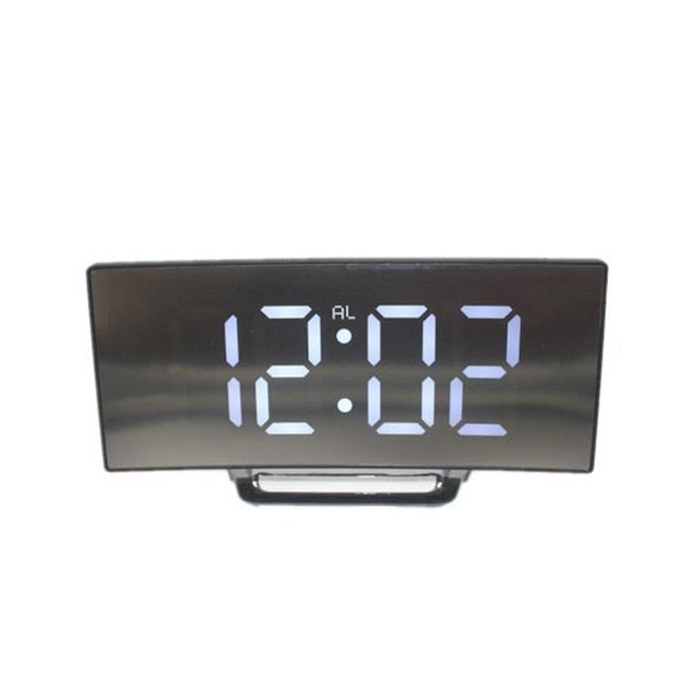 Digital LED Display Alarm Clock