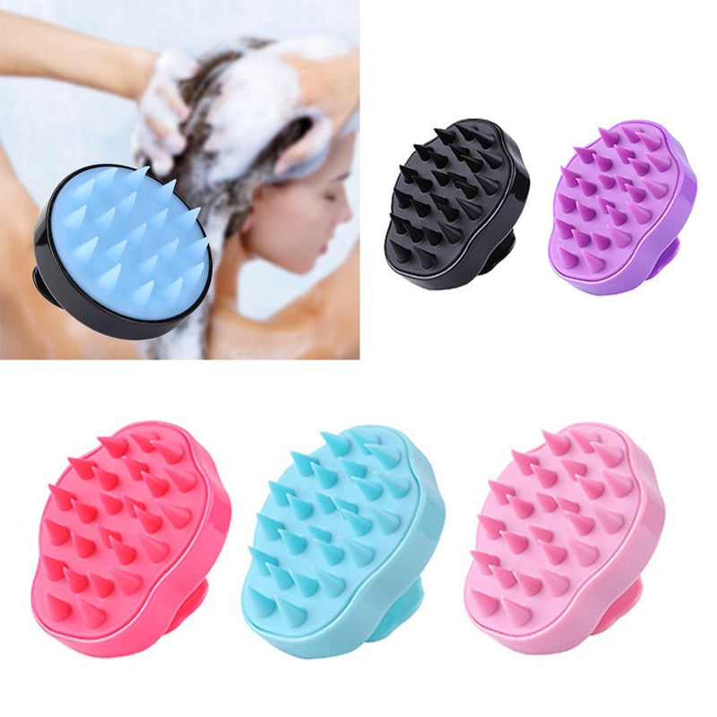 Silicone Head Body Scalp Massage Brush