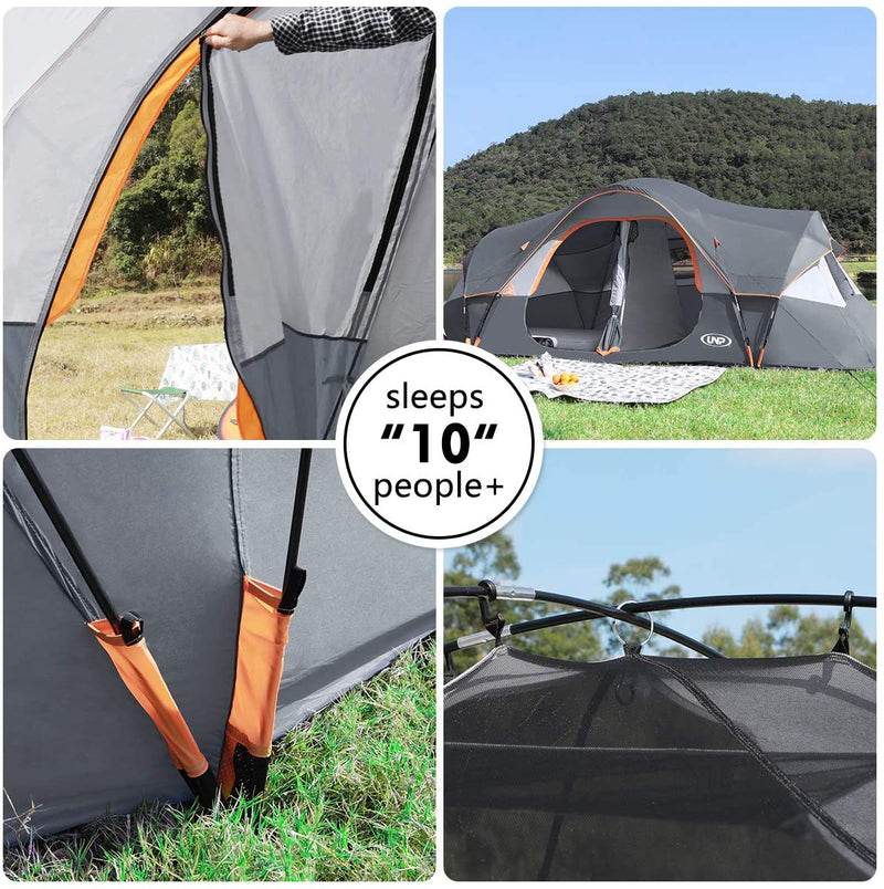 5 Large Mesh Windows Tent