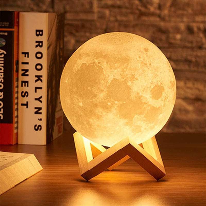 3D LED Moon Lamp - globalishoppers