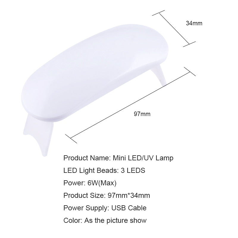 LED Nail White Light