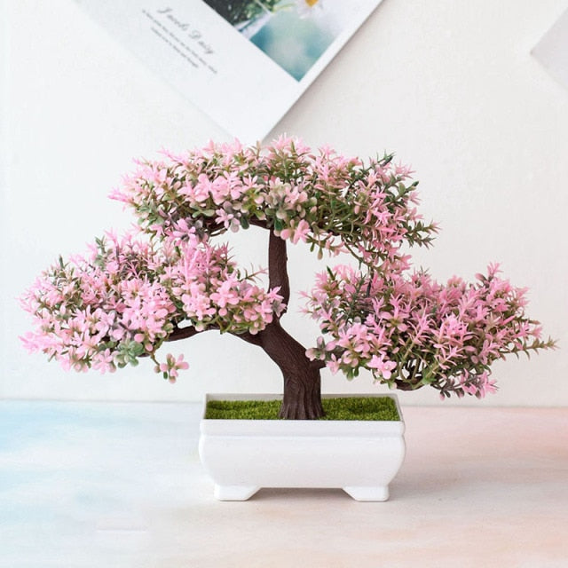 Artificial Bonsai Small Tree For Home Decoration