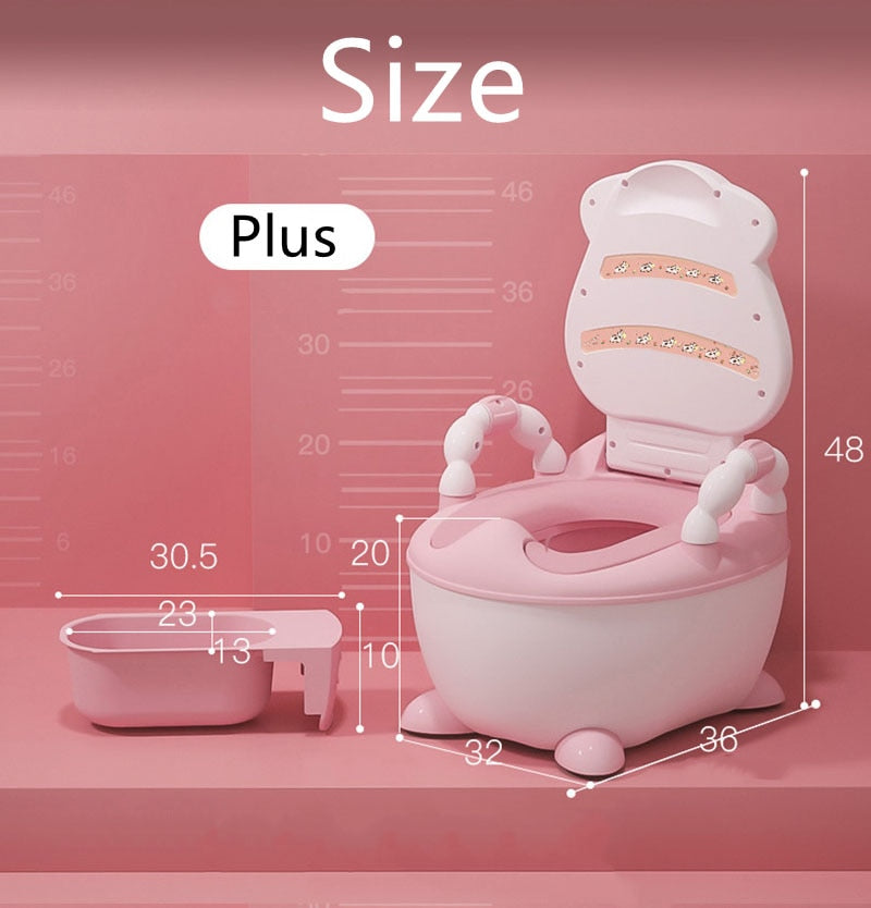 Plastic Baby Potty Toilet