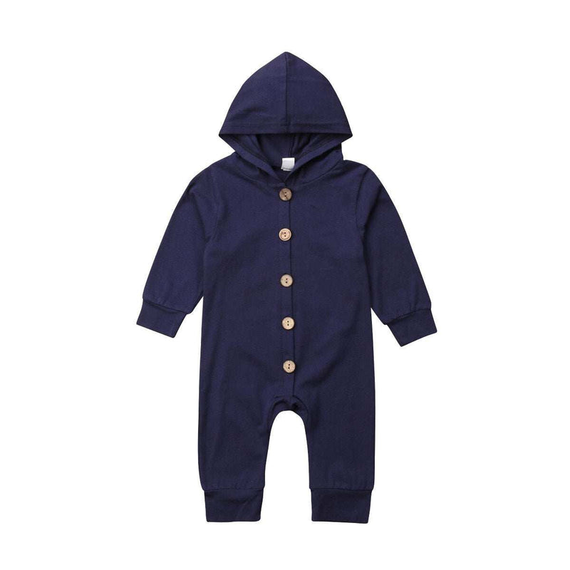 0-24M Toddler Baby Hooded Romper - globalishoppers